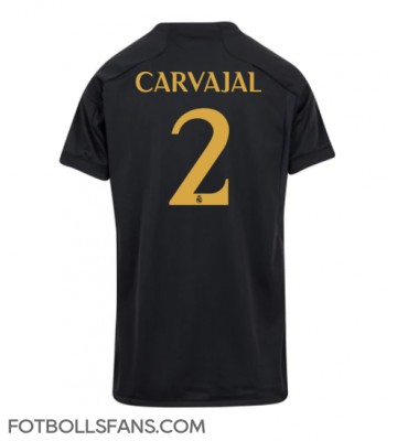 Real Madrid Daniel Carvajal #2 Replika Tredje Tröja Damer 2023-24 Kortärmad